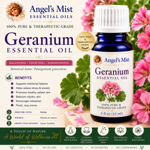 Angel's Mist Geranium Essential Oil