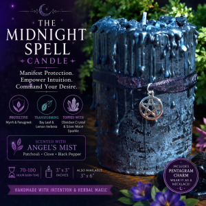 Midnight Spell Candle