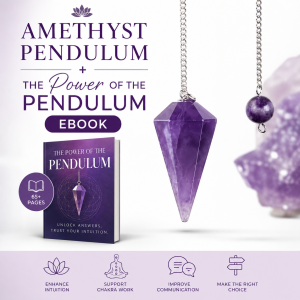 Amethyst Pendulum + Ebook