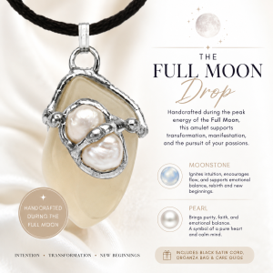 Full Moon Drop Pendant