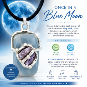 Blue Moon Drop Pendant