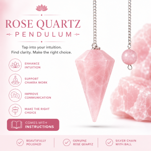 Rose Quartz Pendulum
