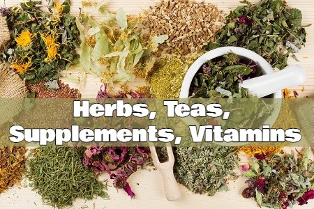 Herbs, Teas, Supplements