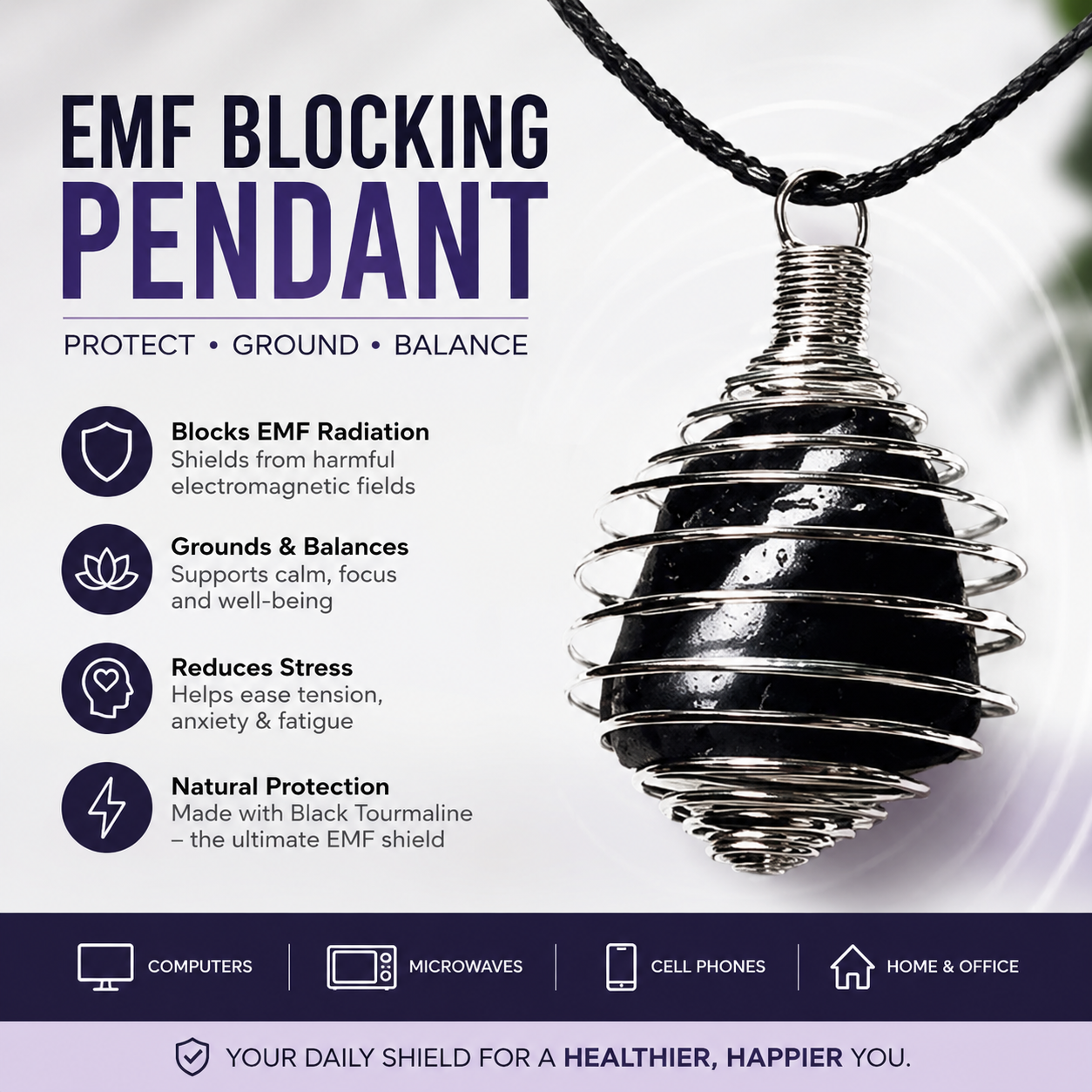 EMF Blocking Necklace