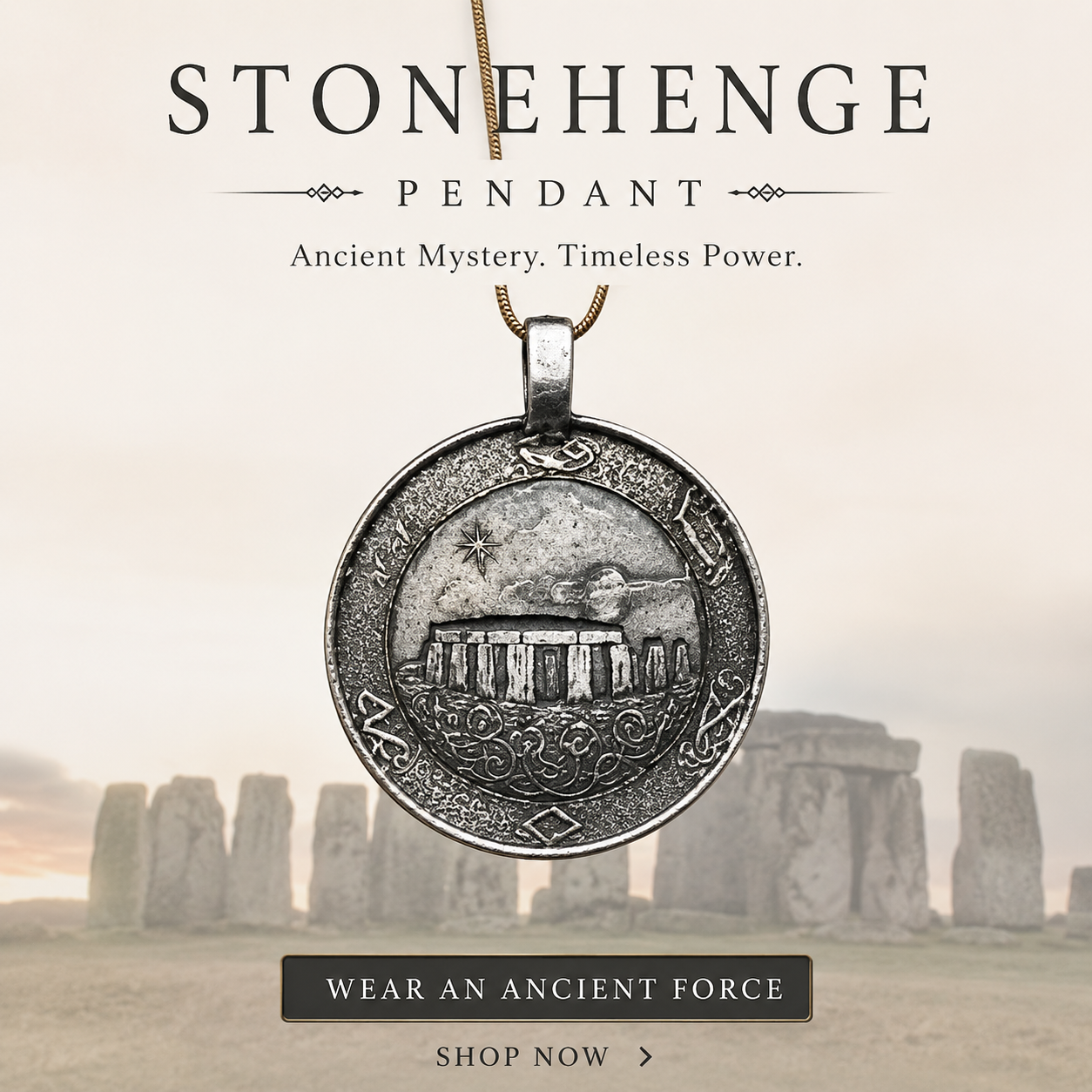 Stonehenge Empowerment Pendant
