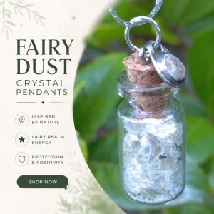Fairy Dust Crystal Pendants