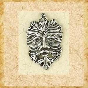 Green Man Pendant