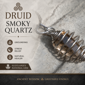Sacred Site Jewelry: Druid Smoky Quartz