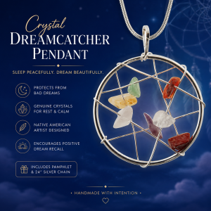 Crystal Dreamcatcher Necklace