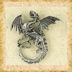 Celtic Fire Dragon Pendant