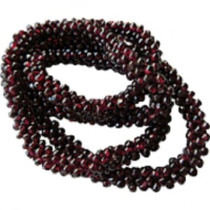 Sacred Site Jewelry: Garnet Seed Necklace
