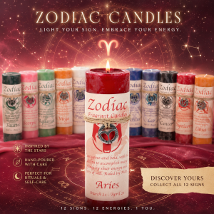 Aries Astro Candle