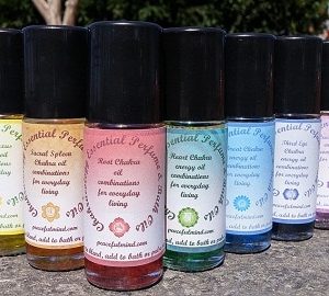 Vedic Chakra Bath Perfume Oil Set