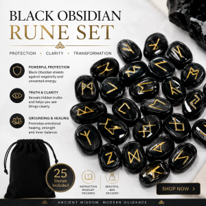 Obsidian Runes Set