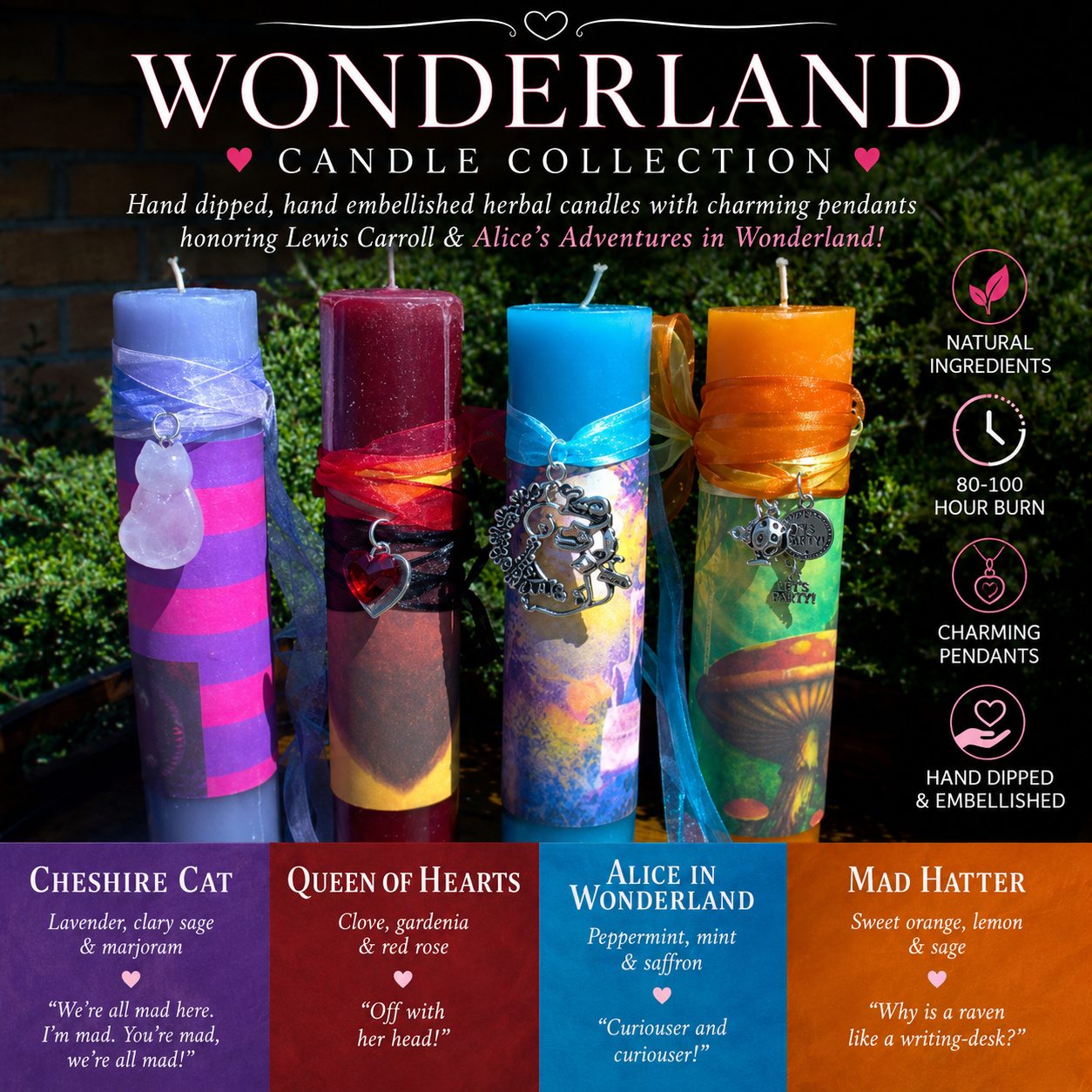 Wonderland Candle Collection
