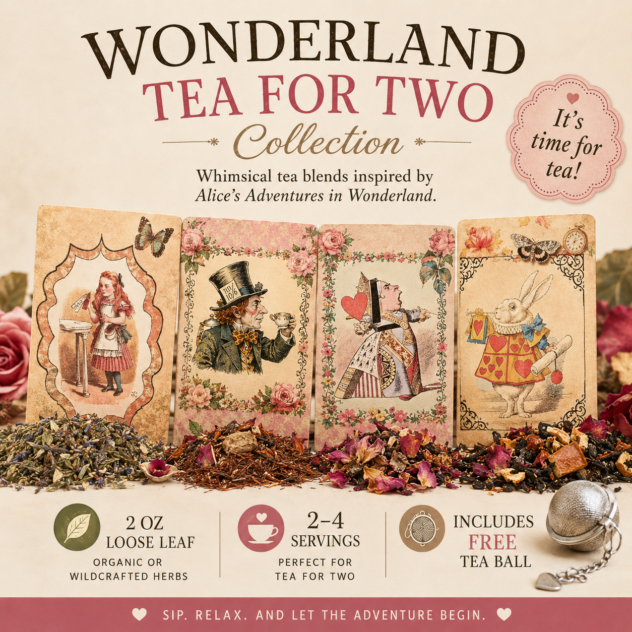 Wonderland Tea Collection