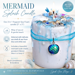 Mermaid Splash Candle