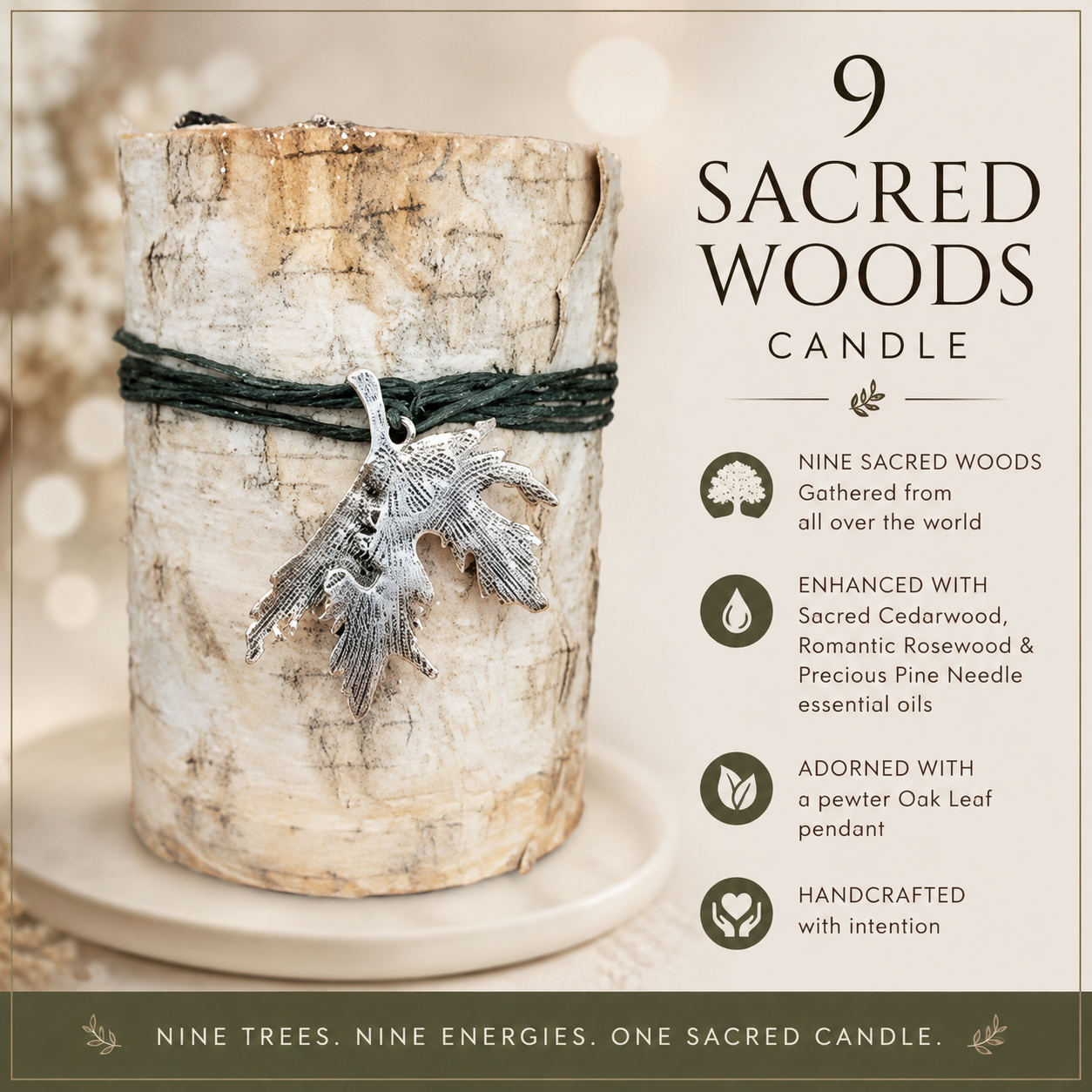 Nine Sacred Woods Candle
