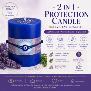 Protection 2 in 1 Candle