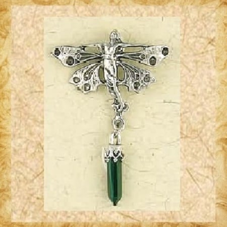 Absinthe Green Fairy Pendant - Image 2