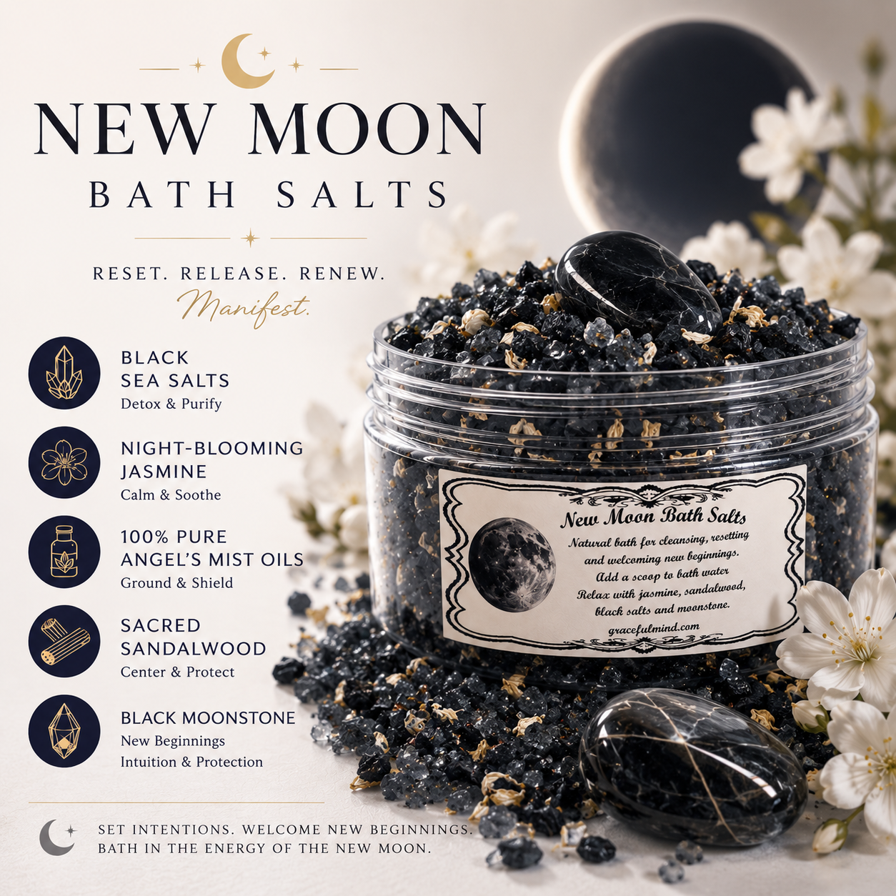 New Moon Bath Salts