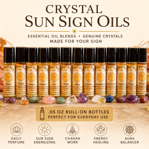 Crystal Sun Sign Oils