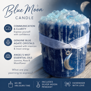 Blue Moon Candle