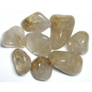 Rutilated Quartz Tumblestone Only