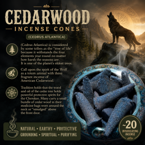 Cedarwood Incense Cones