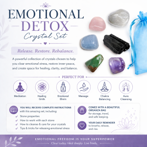 Emotional Stress Crystal Pouch