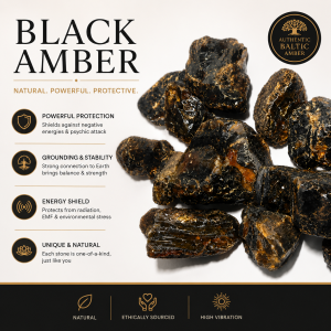 Black Amber Rough