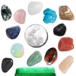 13 Celtic Moon Stone Set