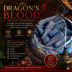 Dragon's Blood Incense Cones