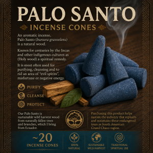 Palo Santo Incense Cones