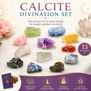 Calcite Divination Set