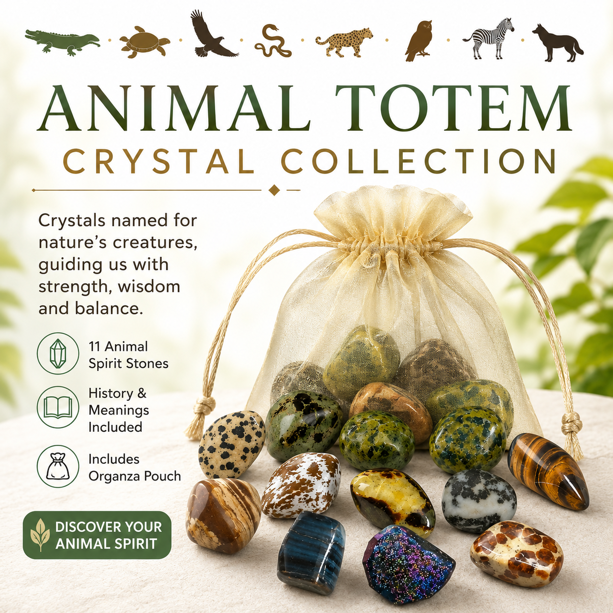 Animal Totem Pouch