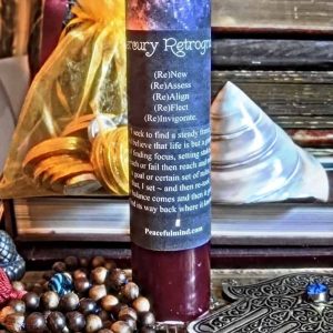 Mercury Retrograde Candle