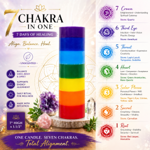 Chakra Layer Candle