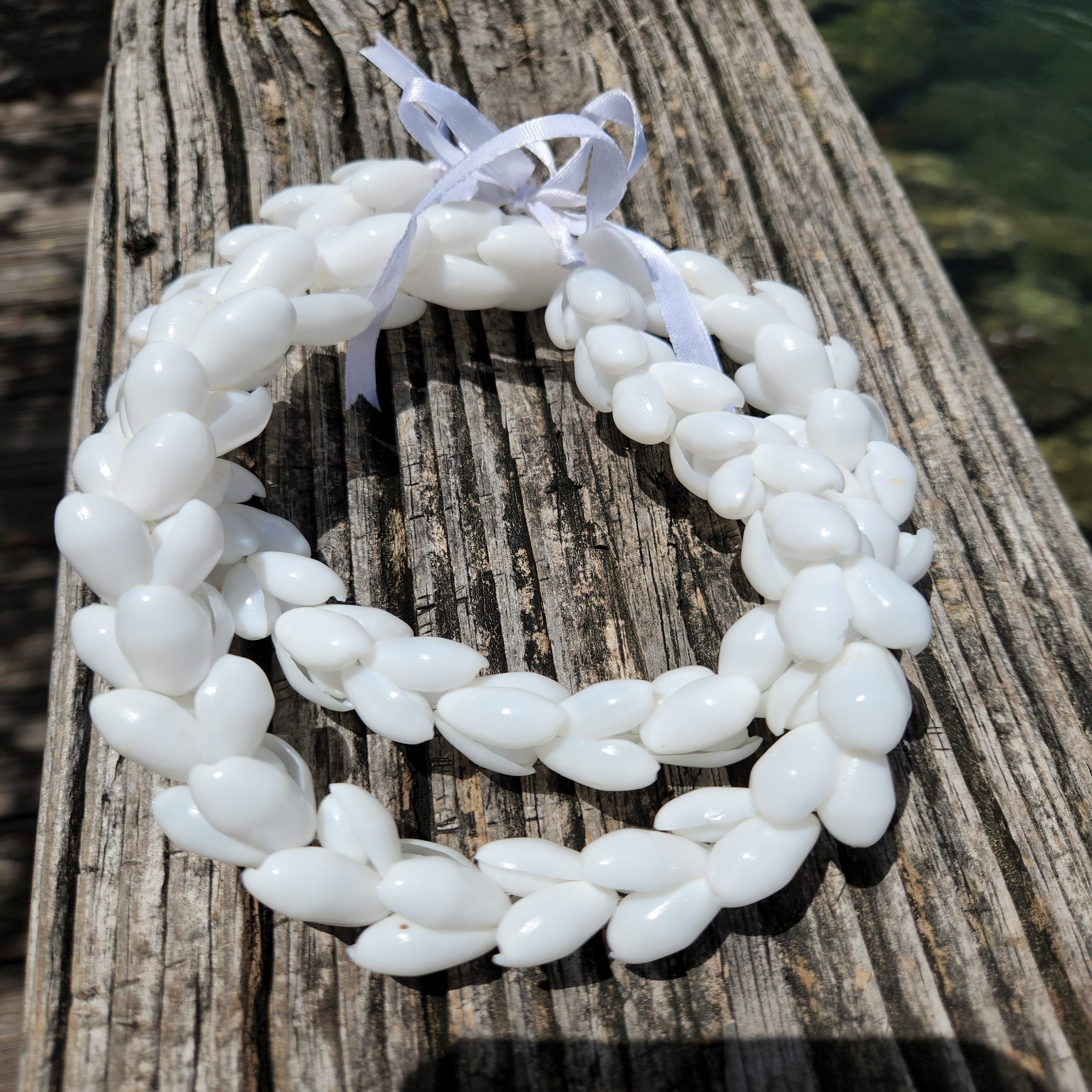 Feelontop Handmade Elegant Boho Seed Beads White Shell Necklace Choker  Collar | eBay