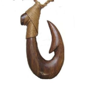 Koa Wood Fish Hook
