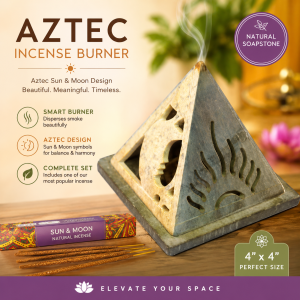 Aztec Incense Burner