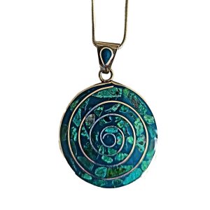 Machu Picchu Sodalite Spiral