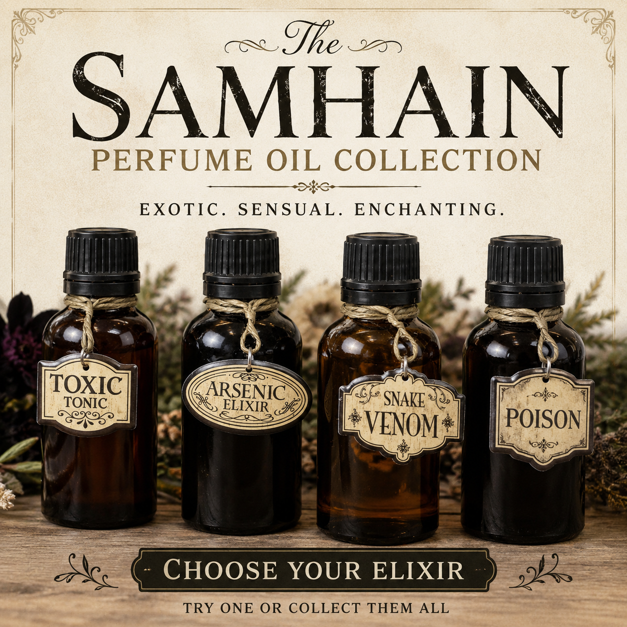 Samhain Perfume Oil Collection
