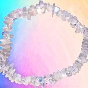 Selenite Chip Bracelet