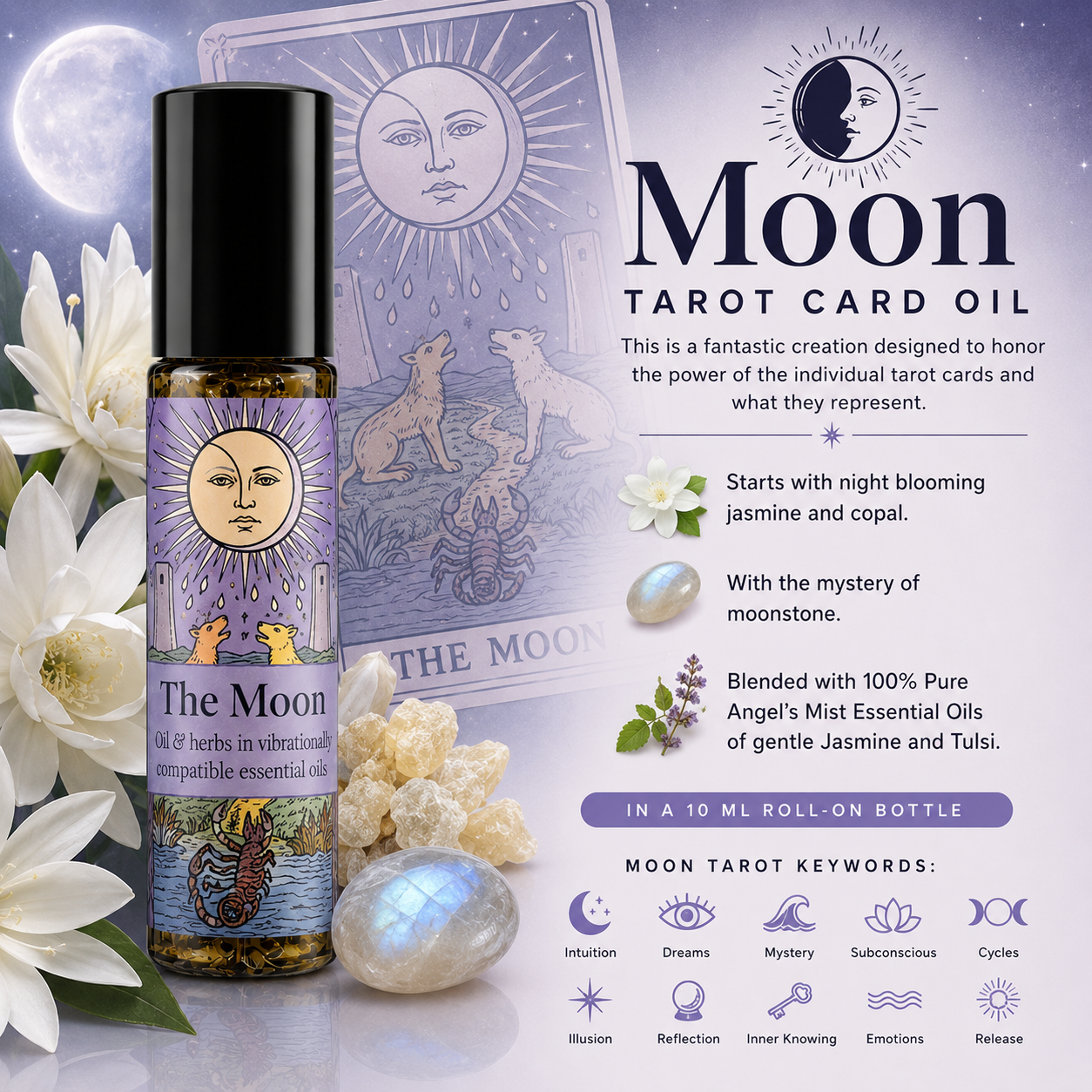 The Moon Tarot Oil