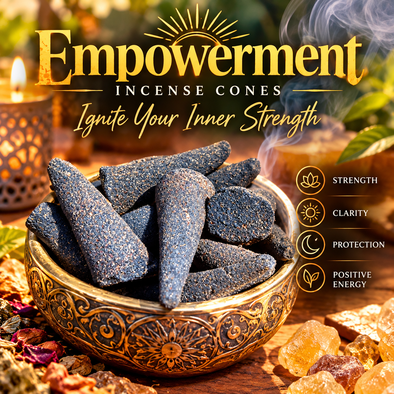 Empowerment Incense Cones