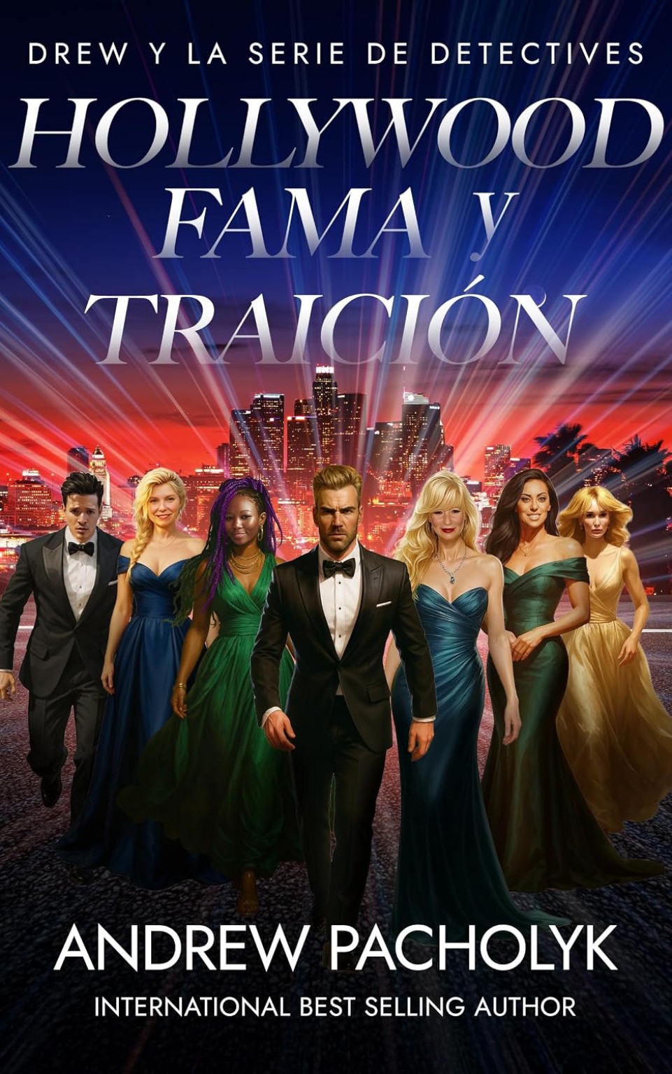 Portada en español de Hollywood Fama y Traición, de Andrew Pacholyk